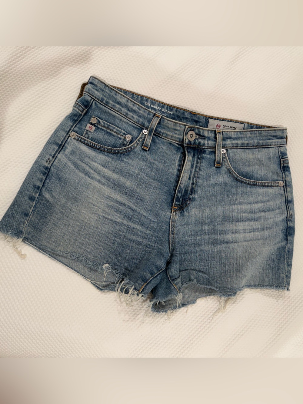 Like New AG Hailey Cut Off Denim Shorts